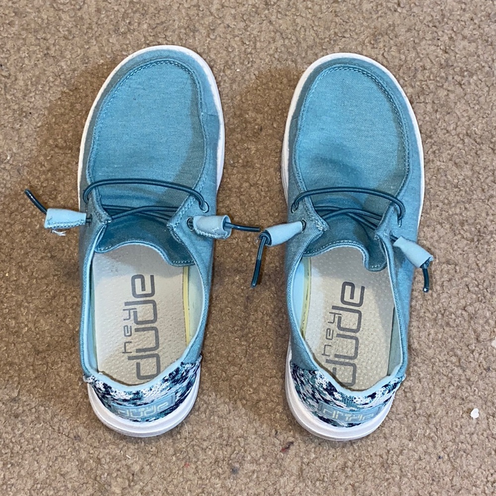 Blue Hey Dudes